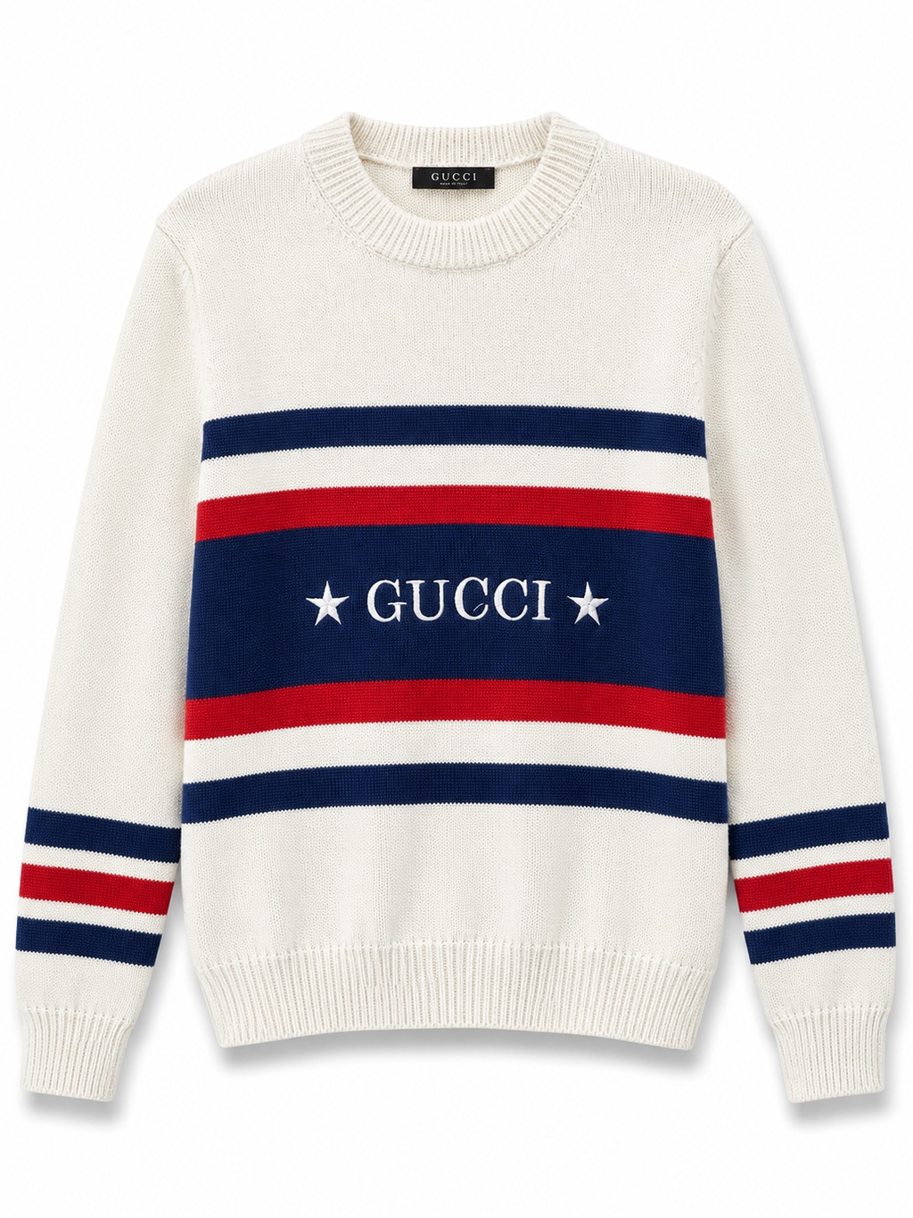 Logo-embroidered jumper