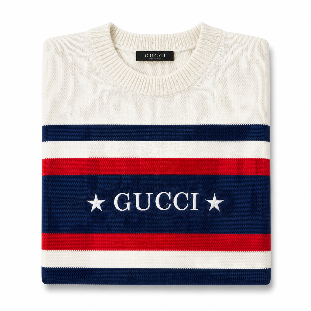 Logo-embroidered jumper