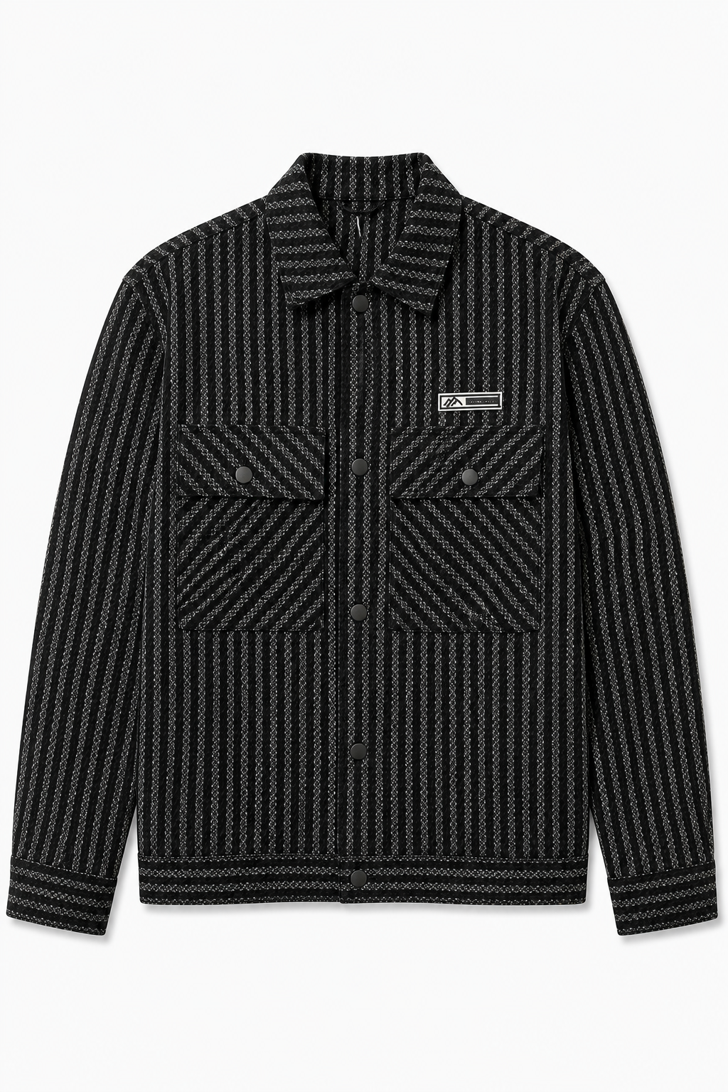 Striped Pocket Jacket