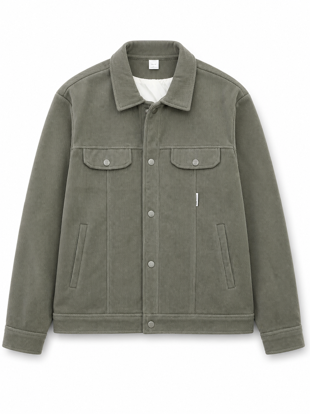 Corduroy trucker jacket