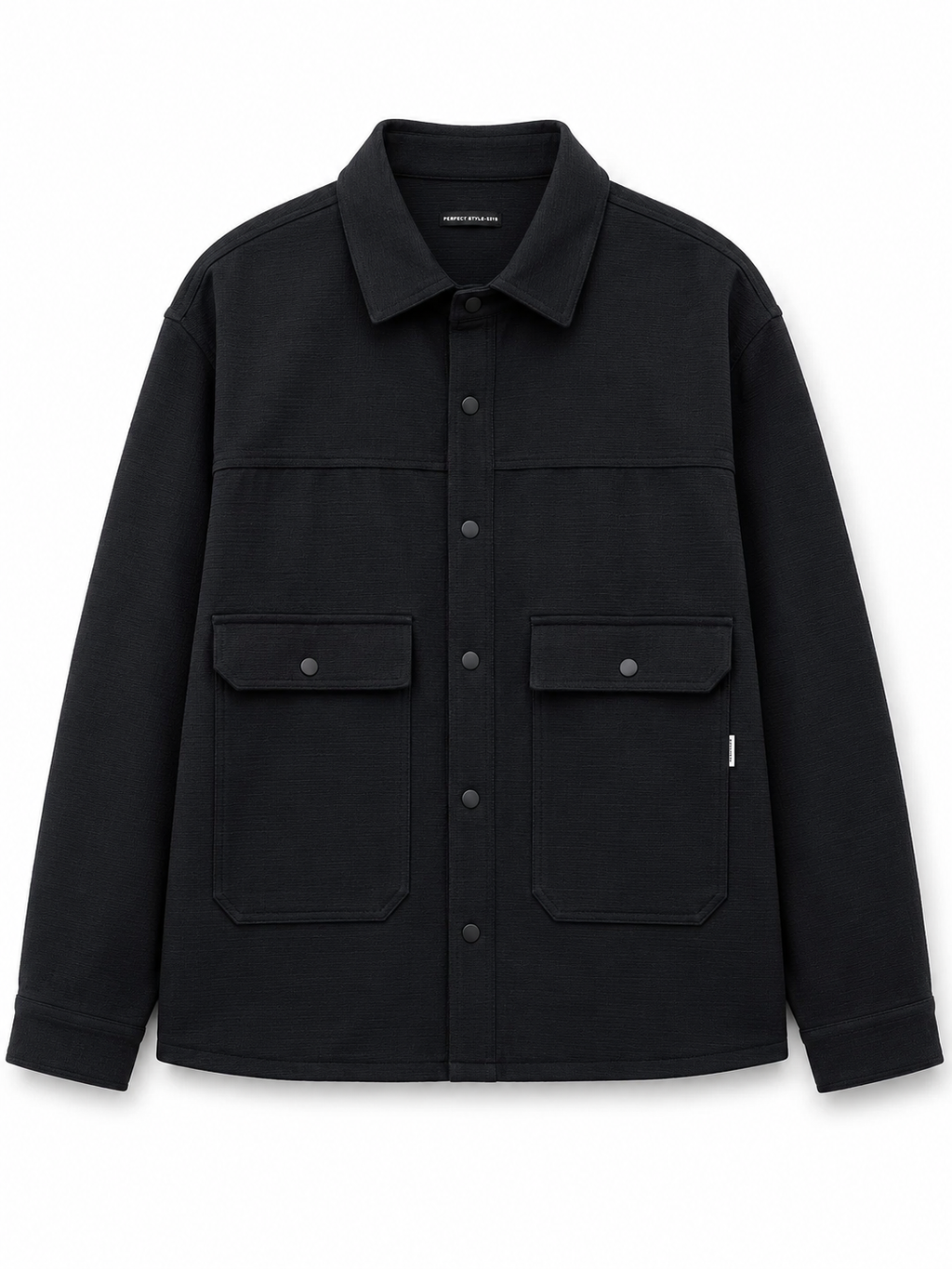 Jet Black Shacket