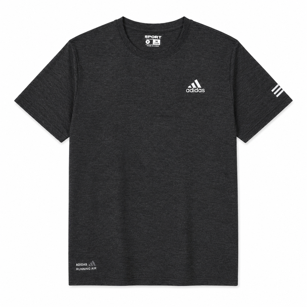 Adidas athletic heathered T-shirt