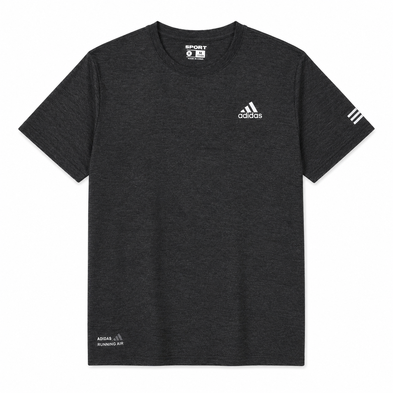 Adidas athletic heathered T-shirt