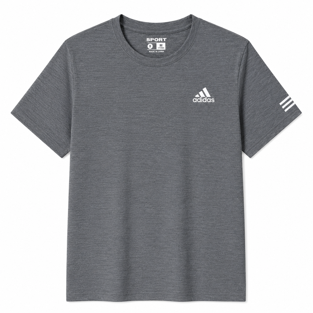 Adidas athletic heathered T-shirt