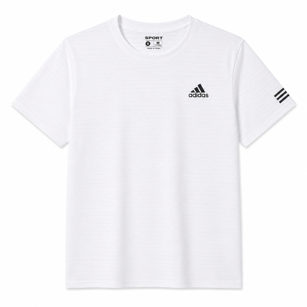 Adidas athletic heathered T-shirt
