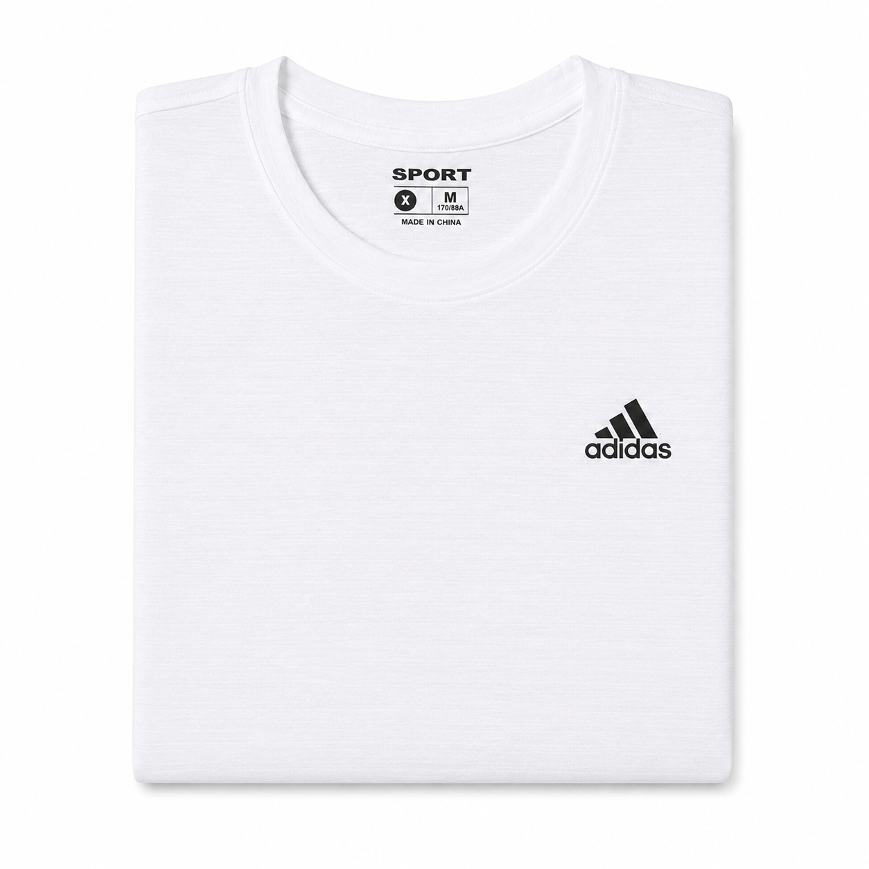 Adidas athletic heathered T-shirt