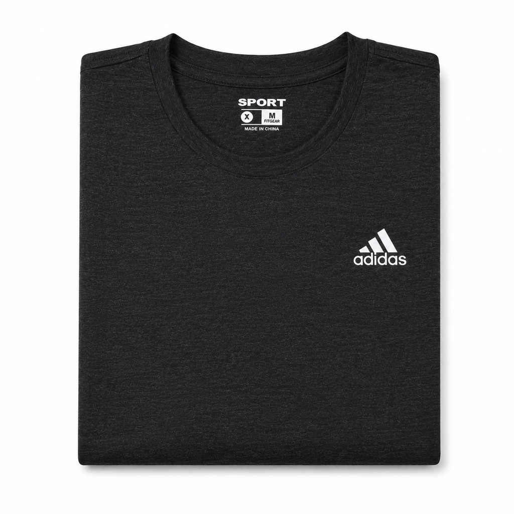 Adidas athletic heathered T-shirt