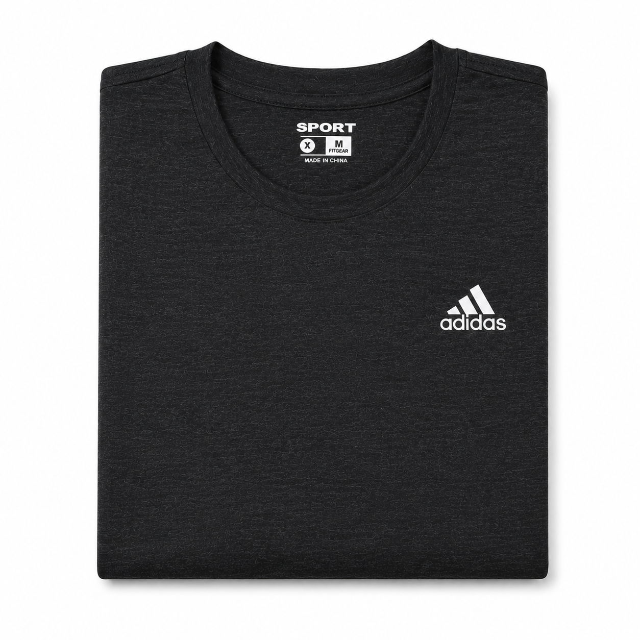 Adidas athletic heathered T-shirt