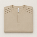 buttoned T-shirt