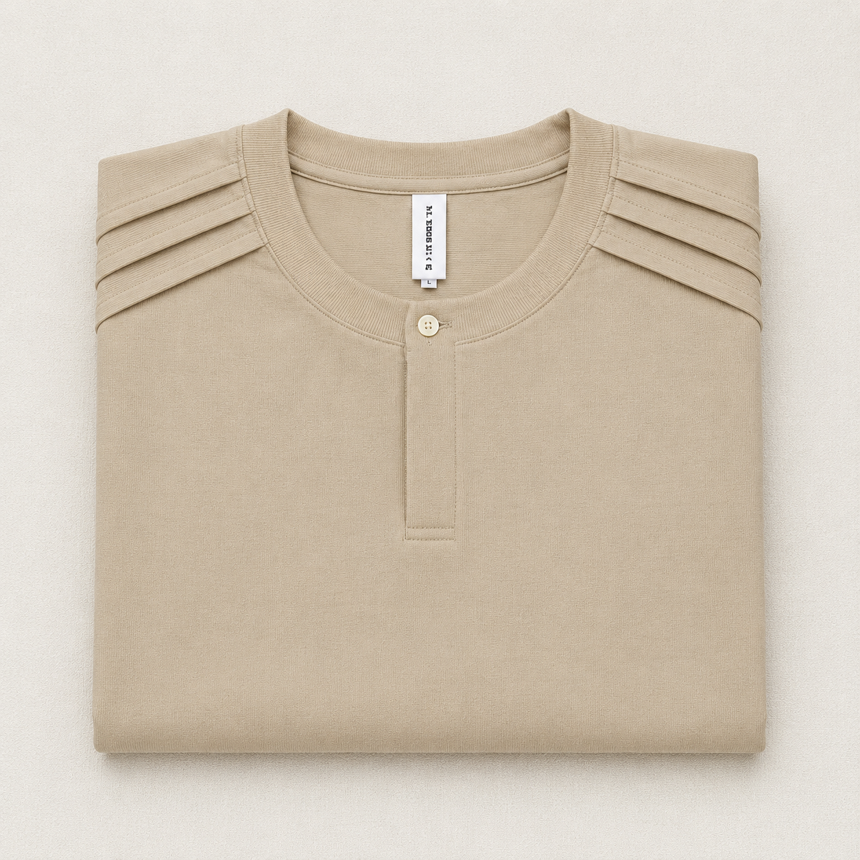 buttoned T-shirt