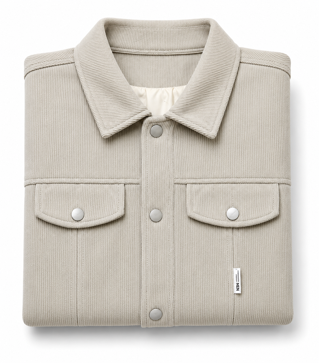 Corduroy trucker jacket